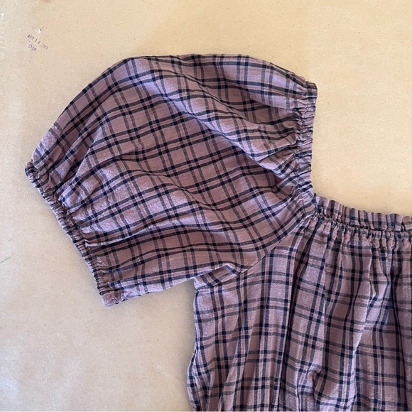 Puff sleeve peplum top Size MP - Picture 7 of 8